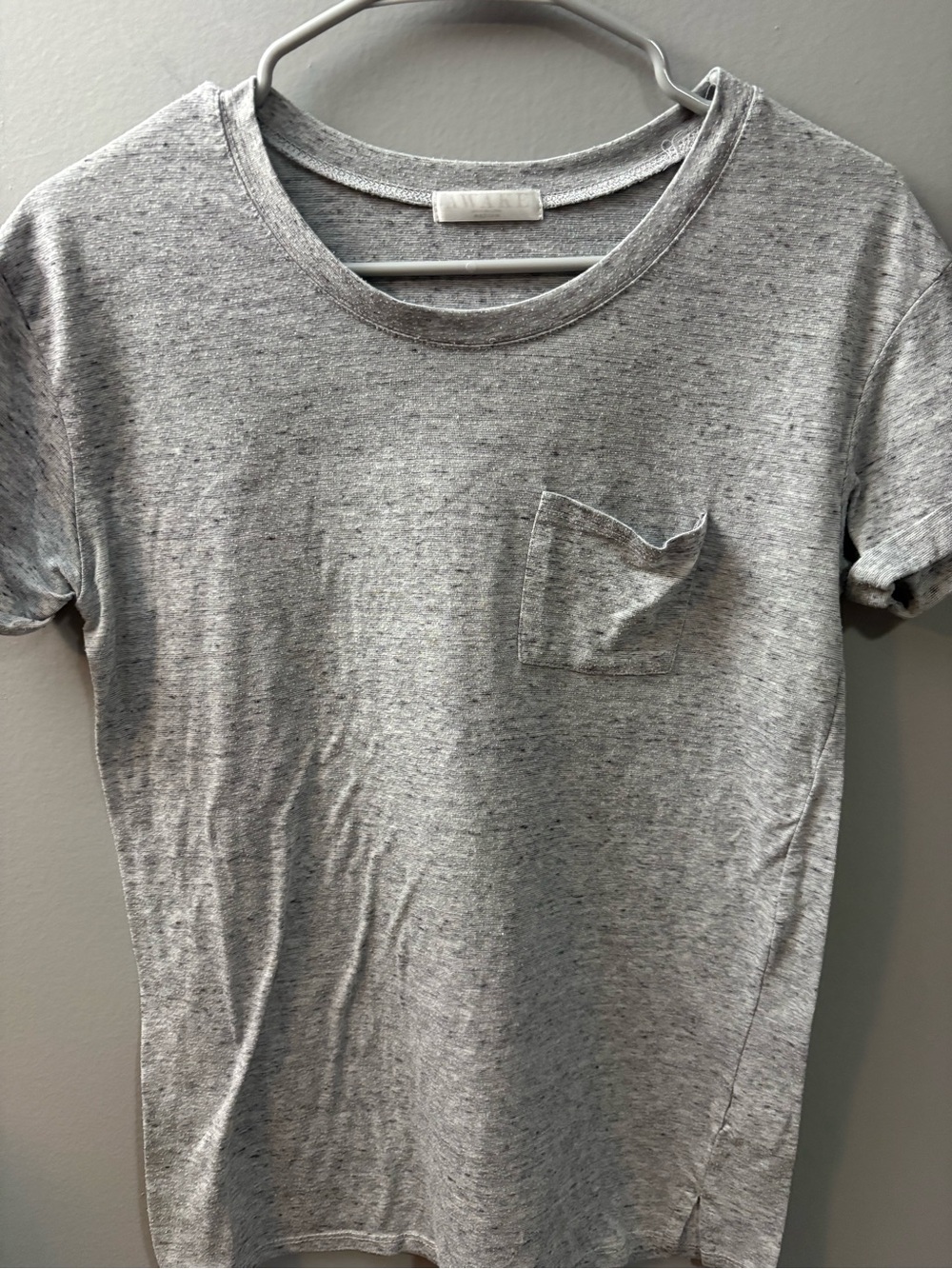 Awake Gray Heather Crewneck Tee
